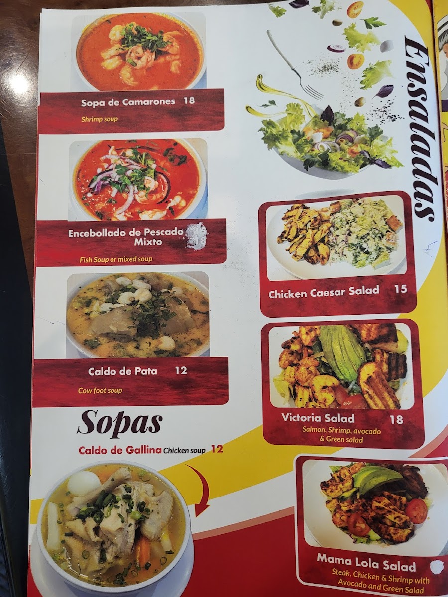 Mama Lola Menu - Image 4